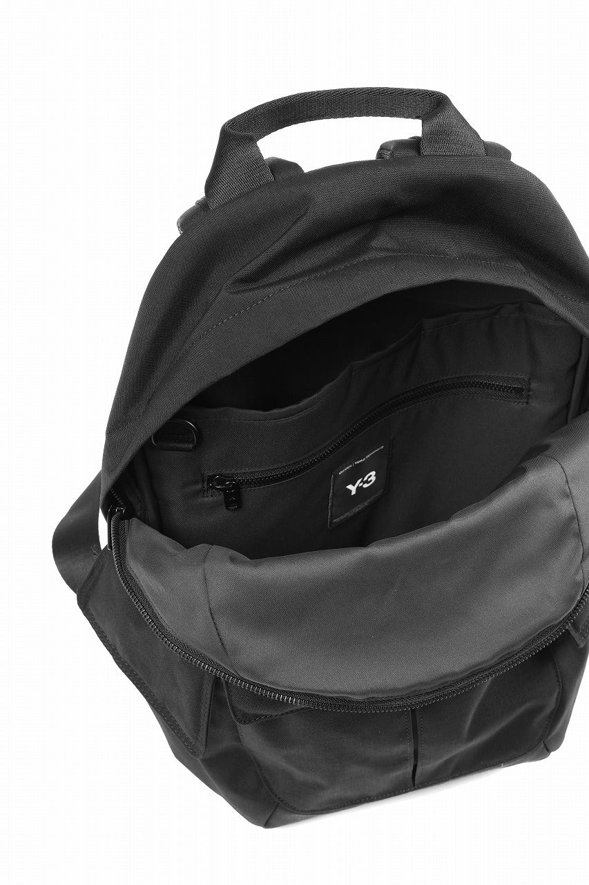 Y-3 Yohji Yamamoto BACK PACK SMALL (BLACK) - Image 12