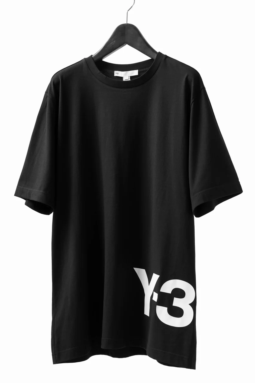 Y-3 Yohji Yamamoto BIG LOGO RELAX TOPS (BLACK) - Image 2