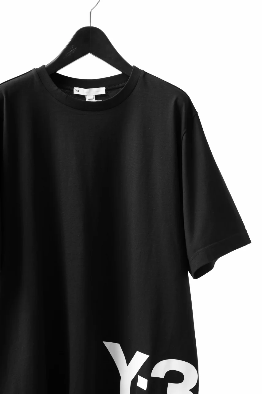 Y-3 Yohji Yamamoto BIG LOGO RELAX TOPS (BLACK) - Image 7