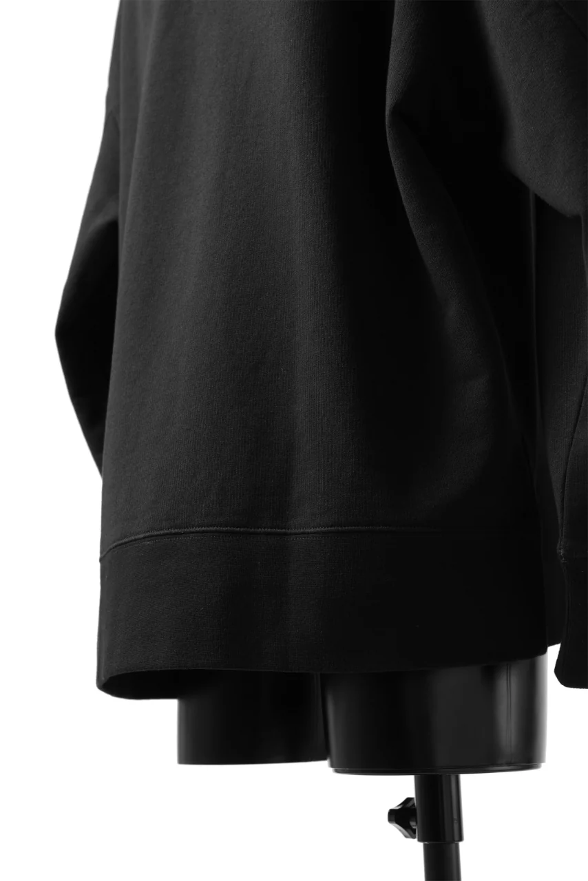 Y-3 Yohji Yamamoto BIG LOGO SWEAT TOP / FRENCH TERRY (BLACK) - Image 21