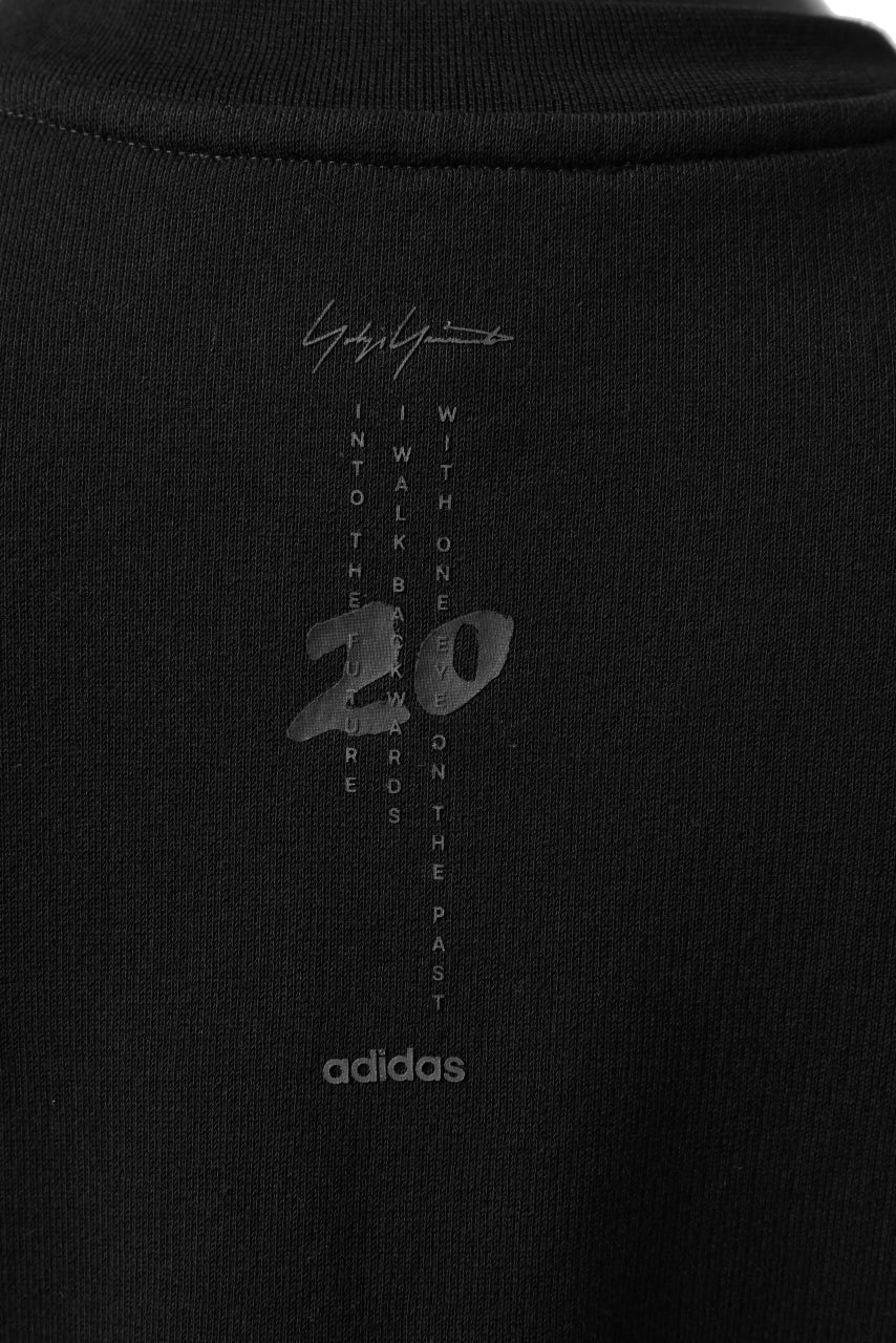 Y-3 Yohji Yamamoto BIG LOGO SWEAT TOP / FRENCH TERRY (BLACK) - Image 22
