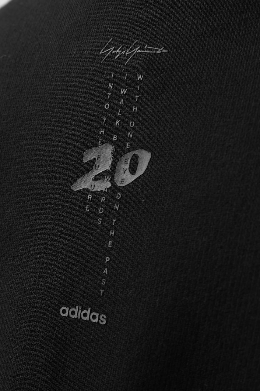 Y-3 Yohji Yamamoto BIG LOGO SWEAT TOP / FRENCH TERRY (BLACK) - Image 27