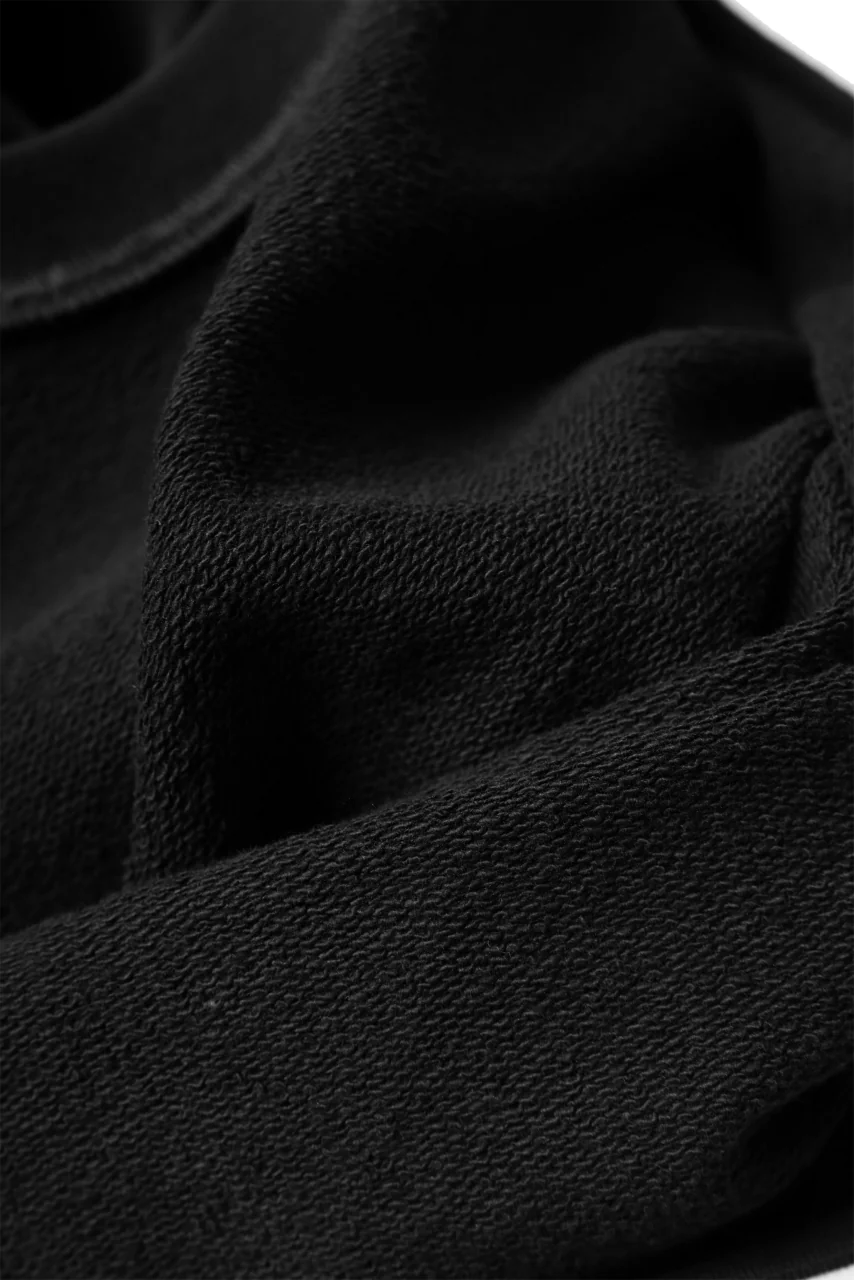 Y-3 Yohji Yamamoto BIG LOGO SWEAT TOP / FRENCH TERRY (BLACK) - Image 28