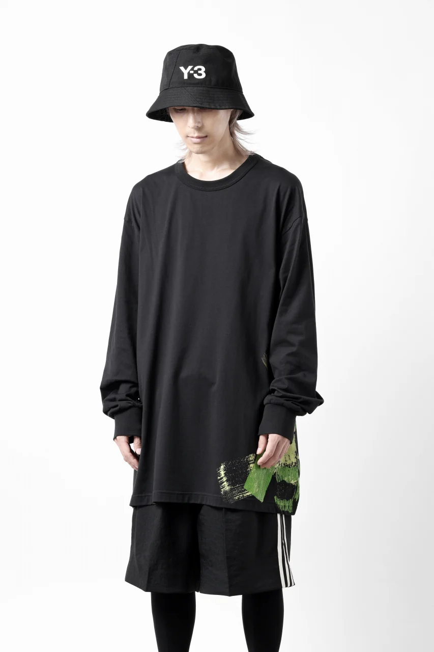 Y-3 Yohji Yamamoto BUCKET HAT (BLACK) - Image 14