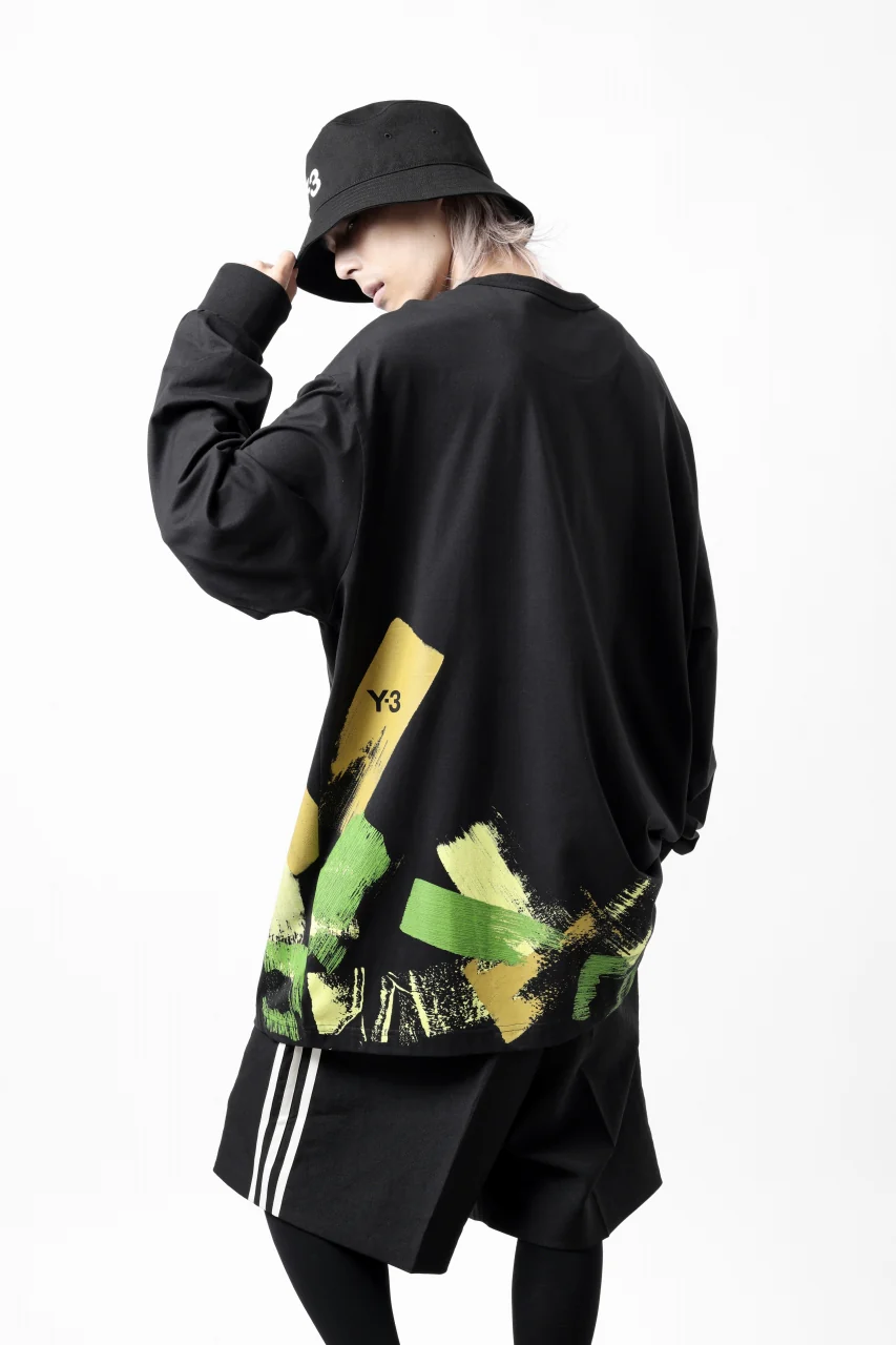 Y-3 Yohji Yamamoto BUCKET HAT (BLACK) - Image 16