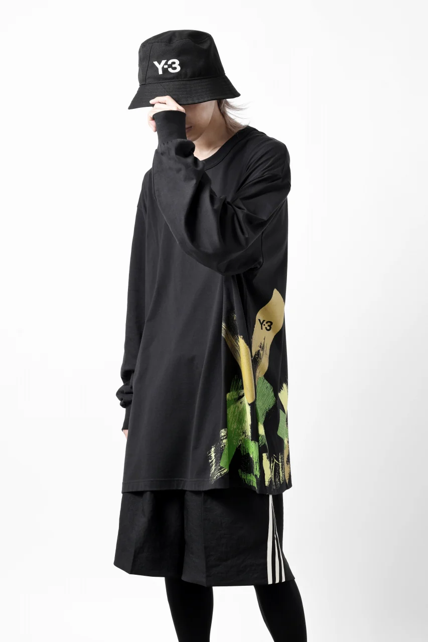 Y-3 Yohji Yamamoto BUCKET HAT (BLACK) - Image 17