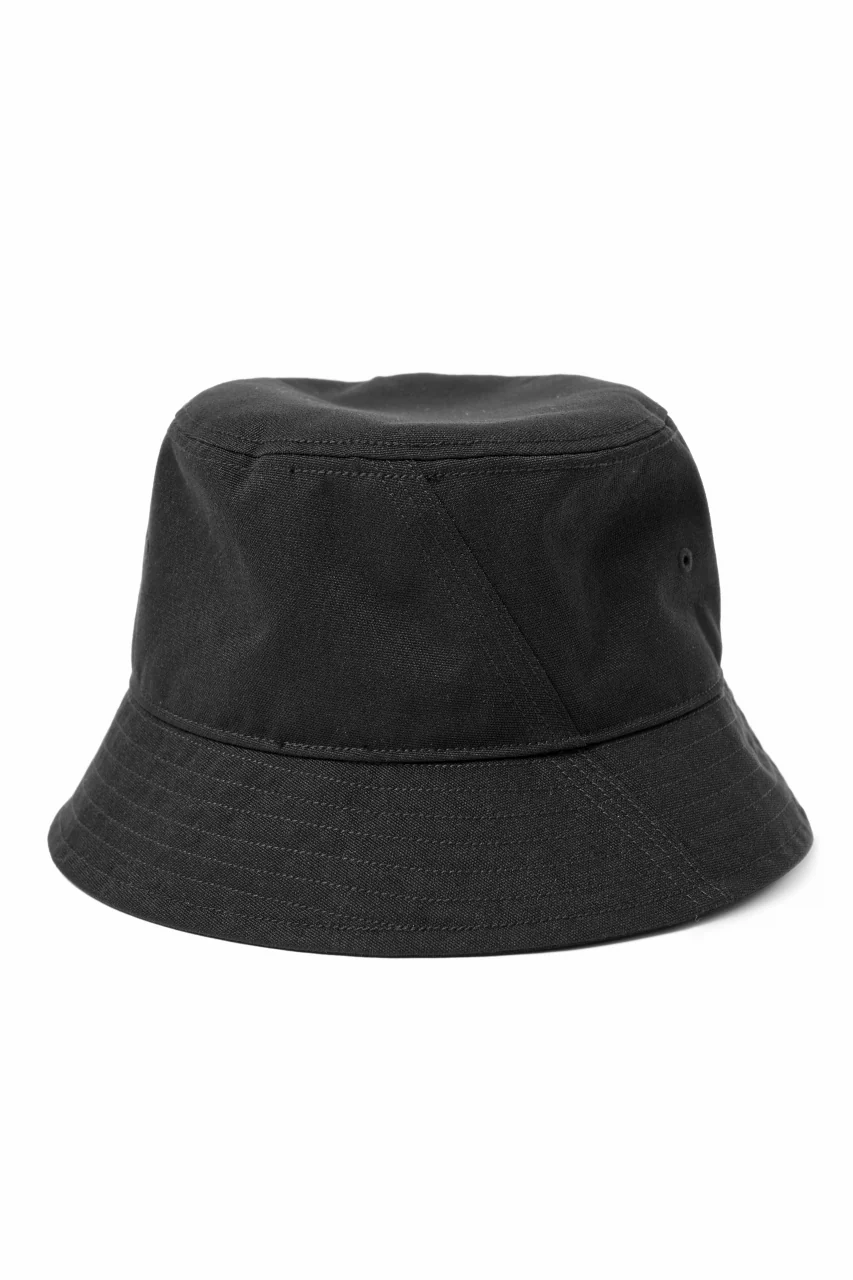 Y-3 Yohji Yamamoto BUCKET HAT (BLACK) - Image 4