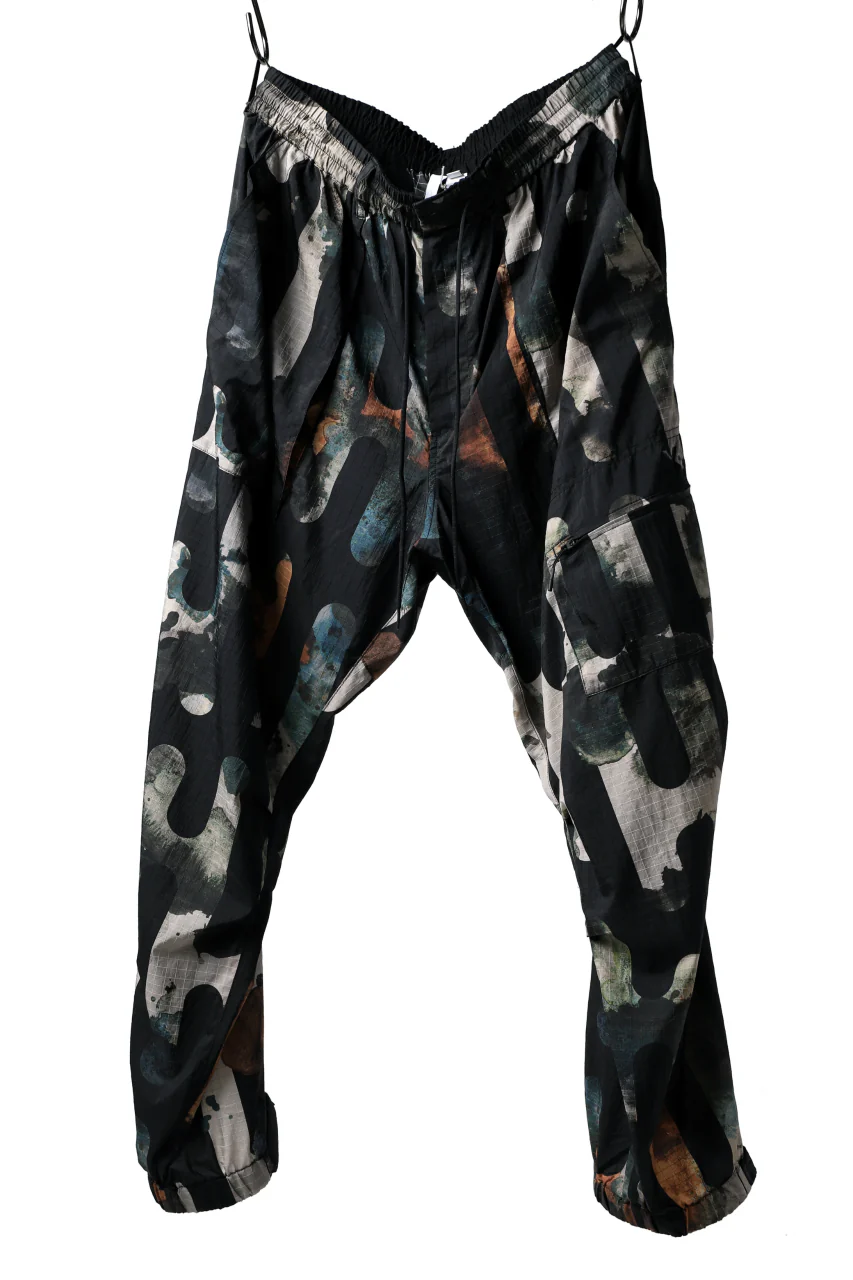 Y-3 Yohji Yamamoto CAMO ALL OVER PRINT PANTS / RIPSTOP (MULTI) - Image 16