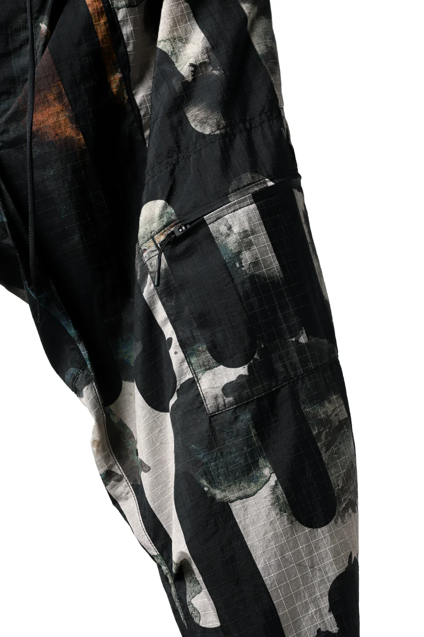 Y-3 Yohji Yamamoto CAMO ALL OVER PRINT PANTS / RIPSTOP (MULTI) - Image 22