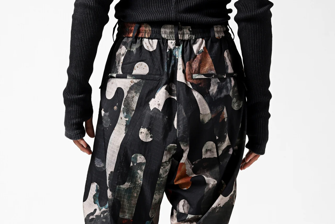 Y-3 Yohji Yamamoto CAMO ALL OVER PRINT PANTS / RIPSTOP (MULTI) - Image 38