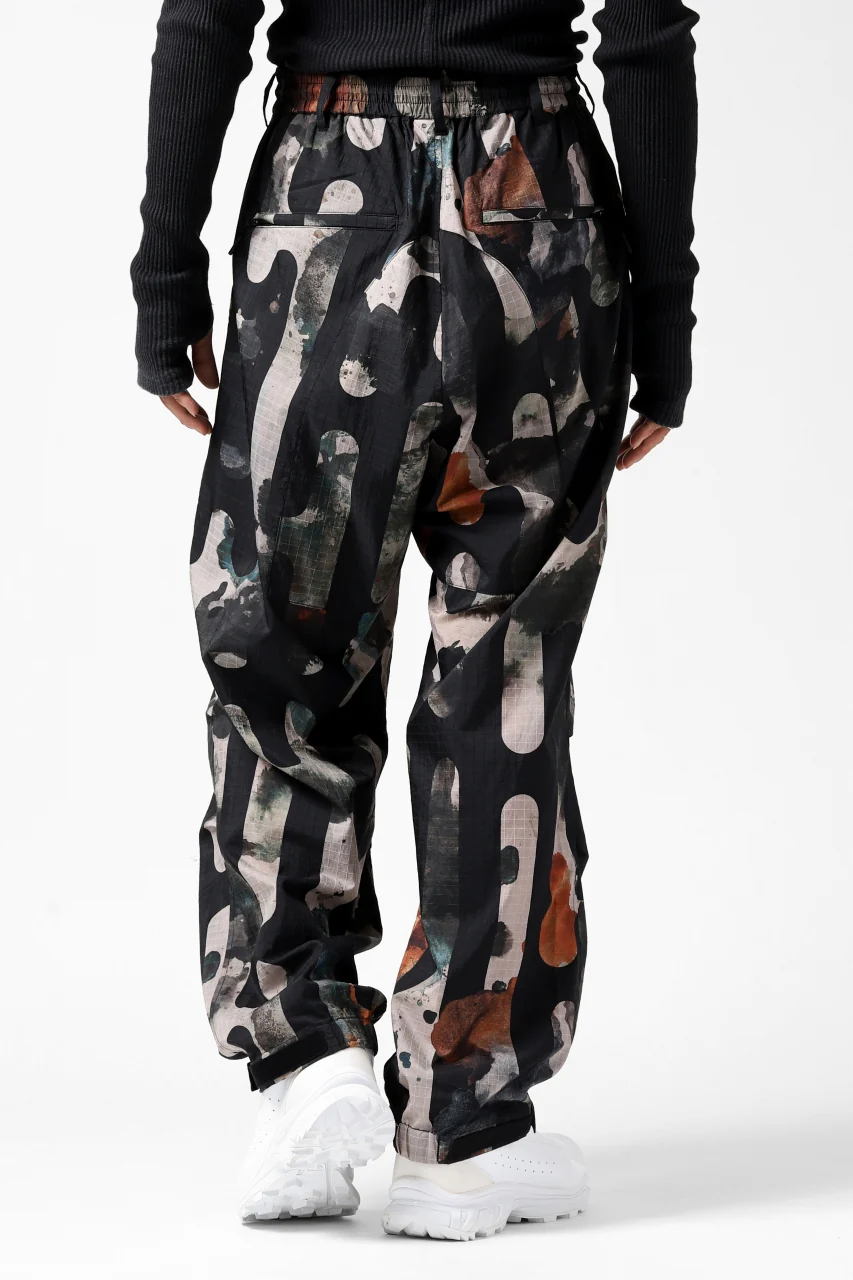 Y-3 Yohji Yamamoto CAMO ALL OVER PRINT PANTS / RIPSTOP (MULTI) - Image 8
