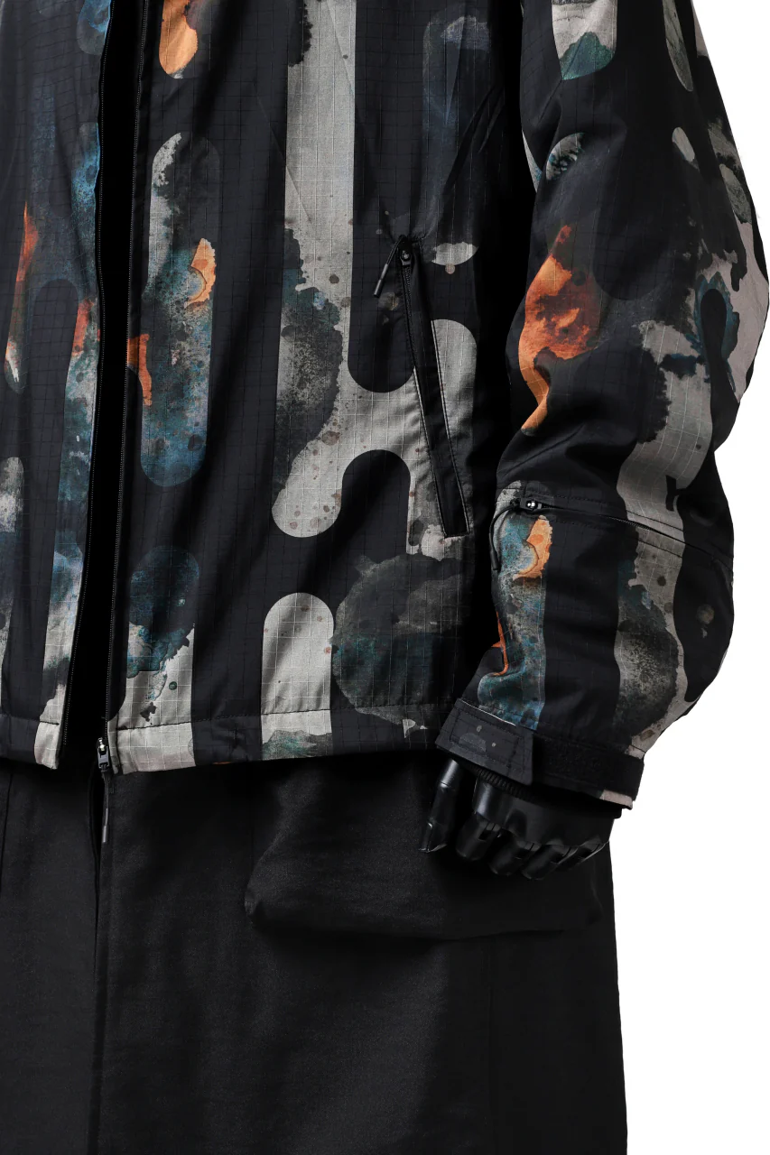 Y-3 Yohji Yamamoto CAMO LAYERED HOODIE JACKET / RIPSTOP (MULTI) - Image 12