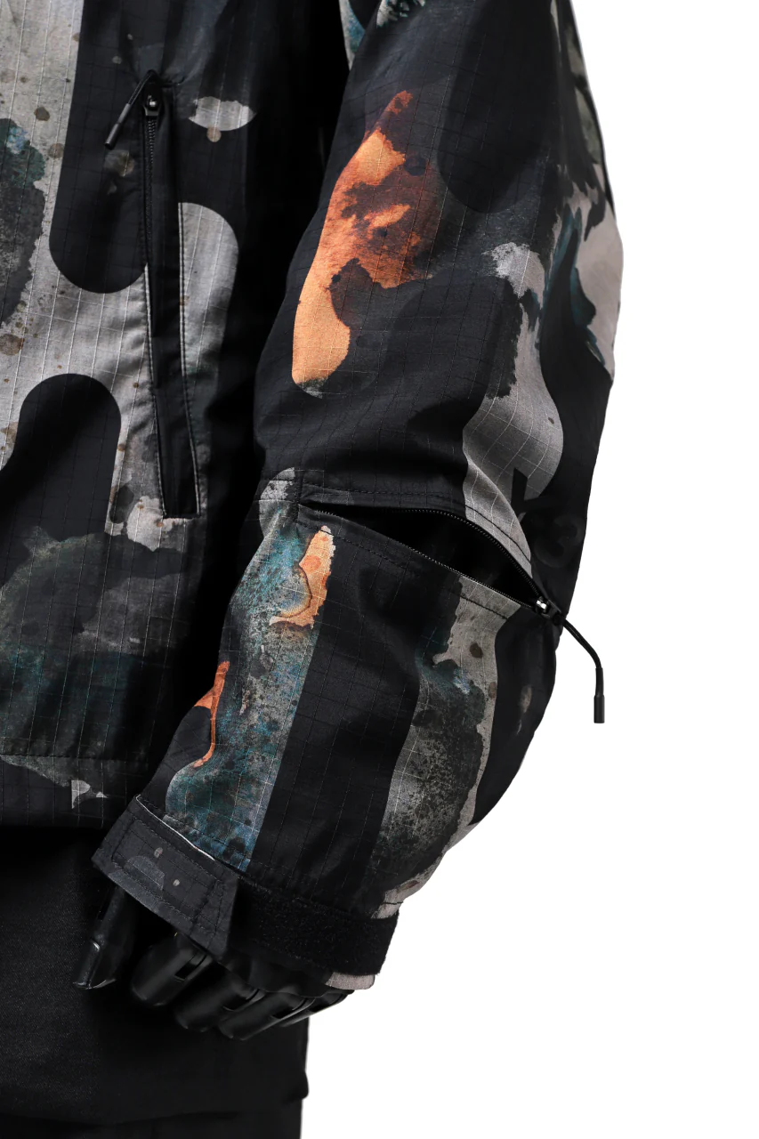 Y-3 Yohji Yamamoto CAMO LAYERED HOODIE JACKET / RIPSTOP (MULTI) - Image 13