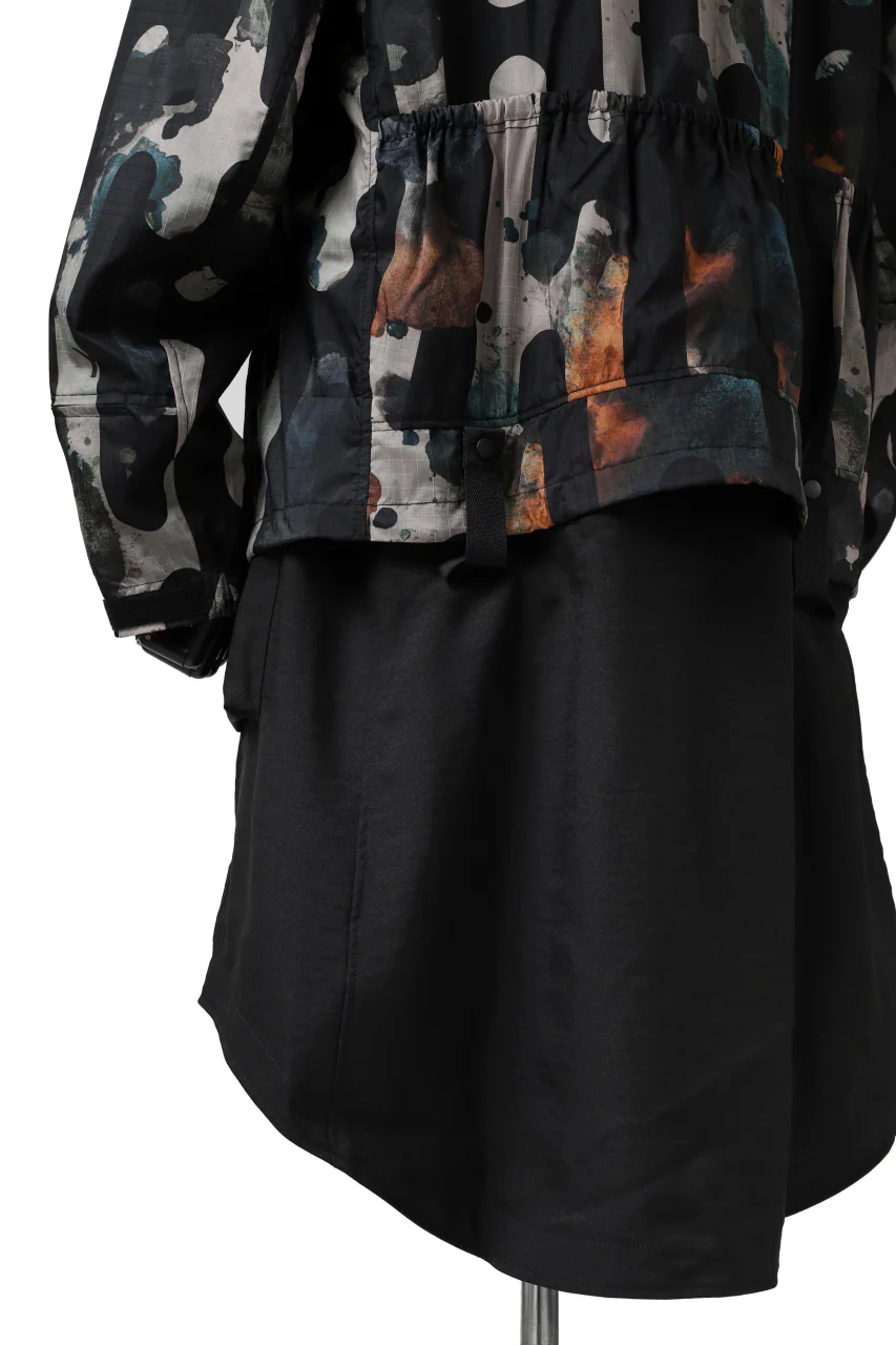 Y-3 Yohji Yamamoto CAMO LAYERED HOODIE JACKET / RIPSTOP (MULTI) - Image 15