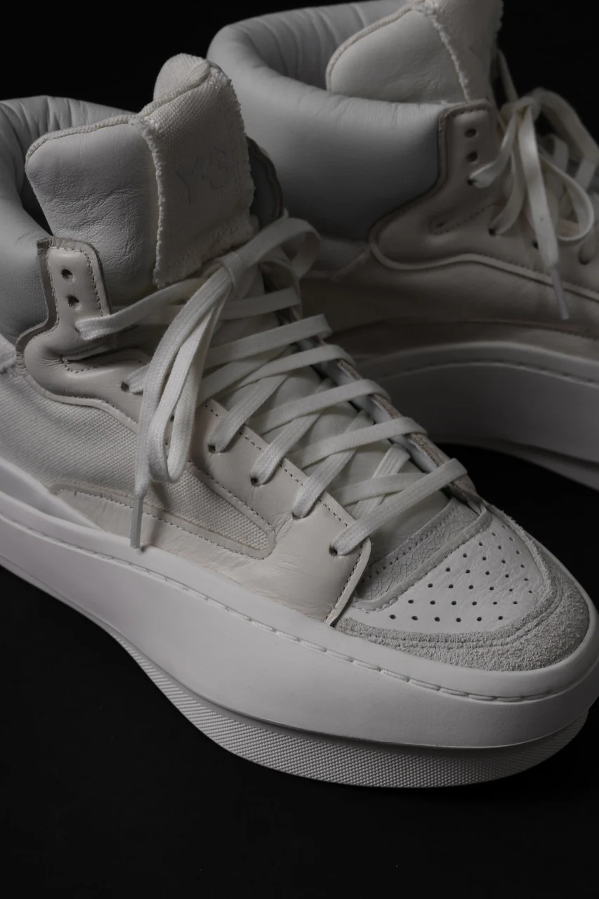 Y-3 Yohji Yamamoto CENTENNIAL HI (OFF WHITE x CREAM WHITE) - Image 15
