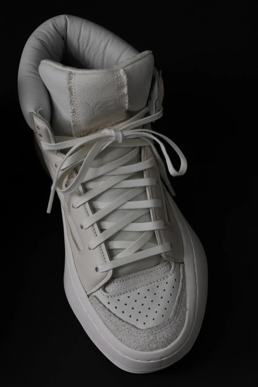 Y-3 Yohji Yamamoto CENTENNIAL HI (OFF WHITE x CREAM WHITE) - Image 20