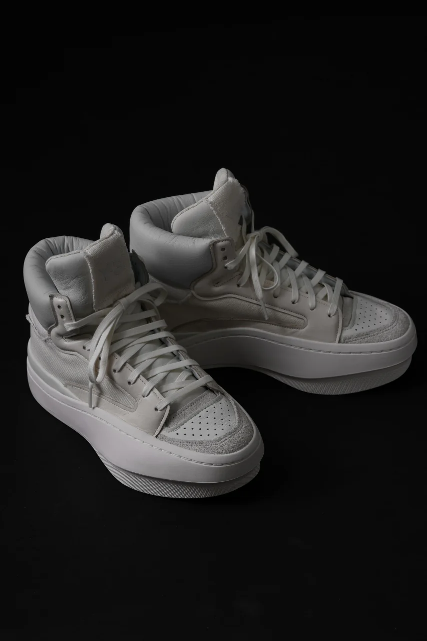 Y-3 Yohji Yamamoto CENTENNIAL HI (OFF WHITE x CREAM WHITE) - Image 6