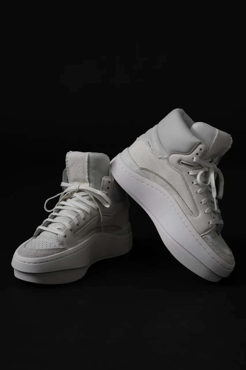 Y-3 Yohji Yamamoto CENTENNIAL HI (OFF WHITE x CREAM WHITE) - Image 8