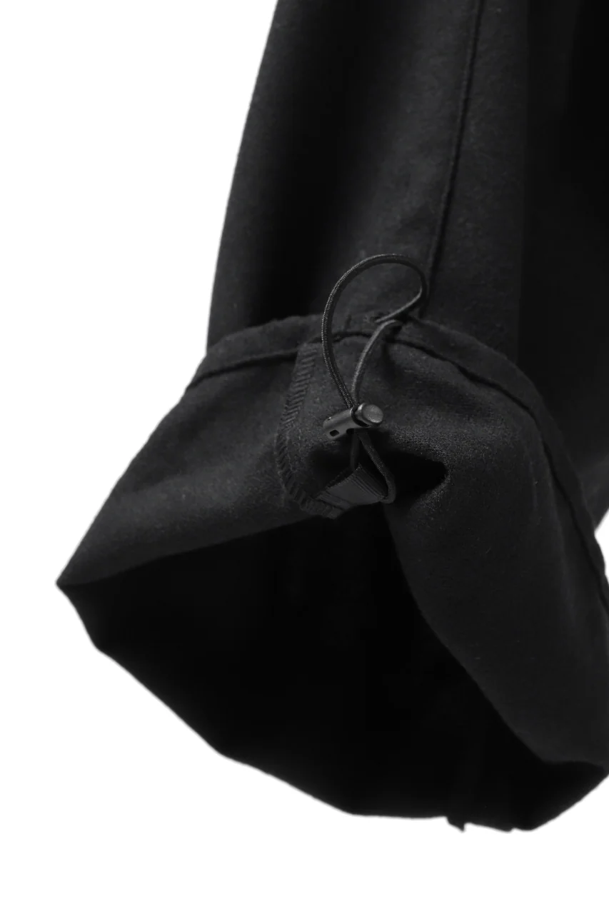 Y-3 Yohji Yamamoto CLASSIC CARGO PANTS / WOOL FLANNEL (BLACK) - Image 21