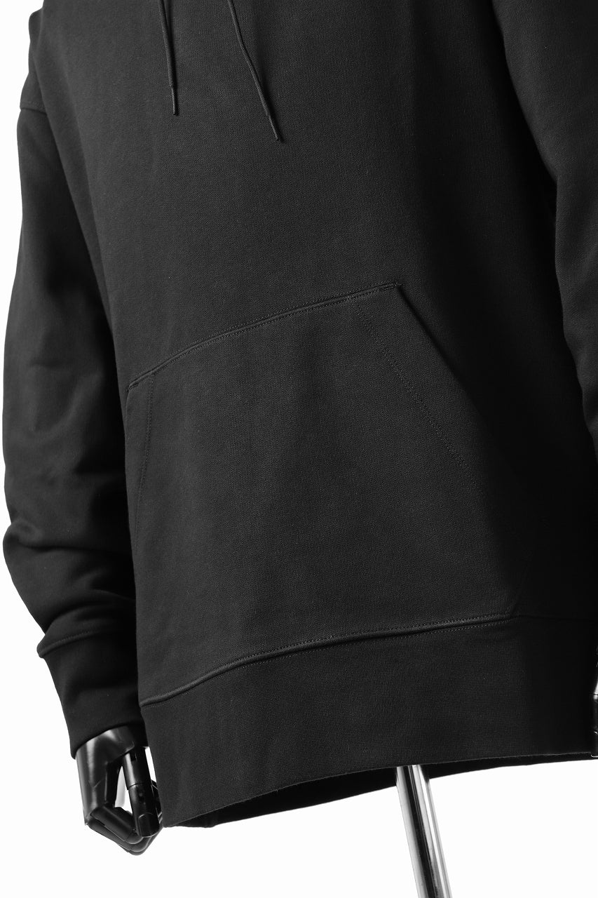 Y-3 Yohji Yamamoto CLASSIC CHEST LOGO HOODIE PARKA / FRENCH TERRY (BLACK) - Image 20