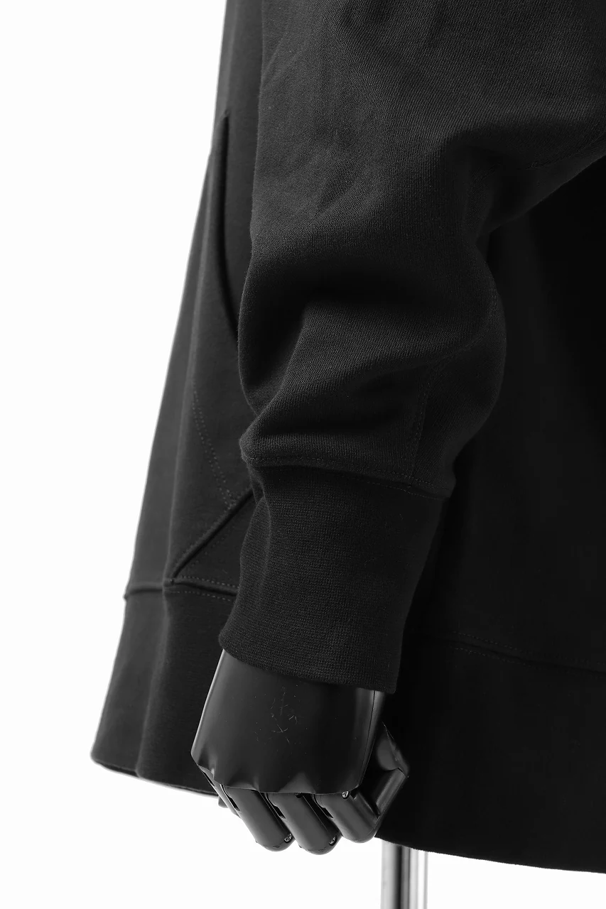 Y-3 Yohji Yamamoto CLASSIC CHEST LOGO HOODIE PARKA / FRENCH TERRY (BLACK) - Image 21
