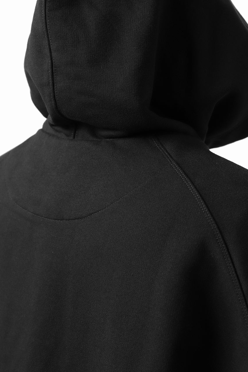 Y-3 Yohji Yamamoto CLASSIC CHEST LOGO HOODIE PARKA / FRENCH TERRY (BLACK) - Image 24