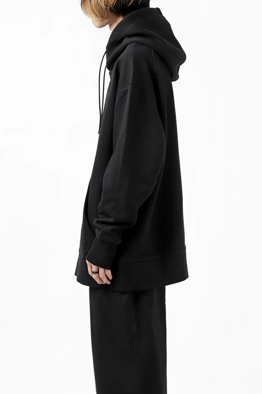 Y-3 Yohji Yamamoto CLASSIC CHEST LOGO HOODIE PARKA / FRENCH TERRY (BLACK) - Image 27