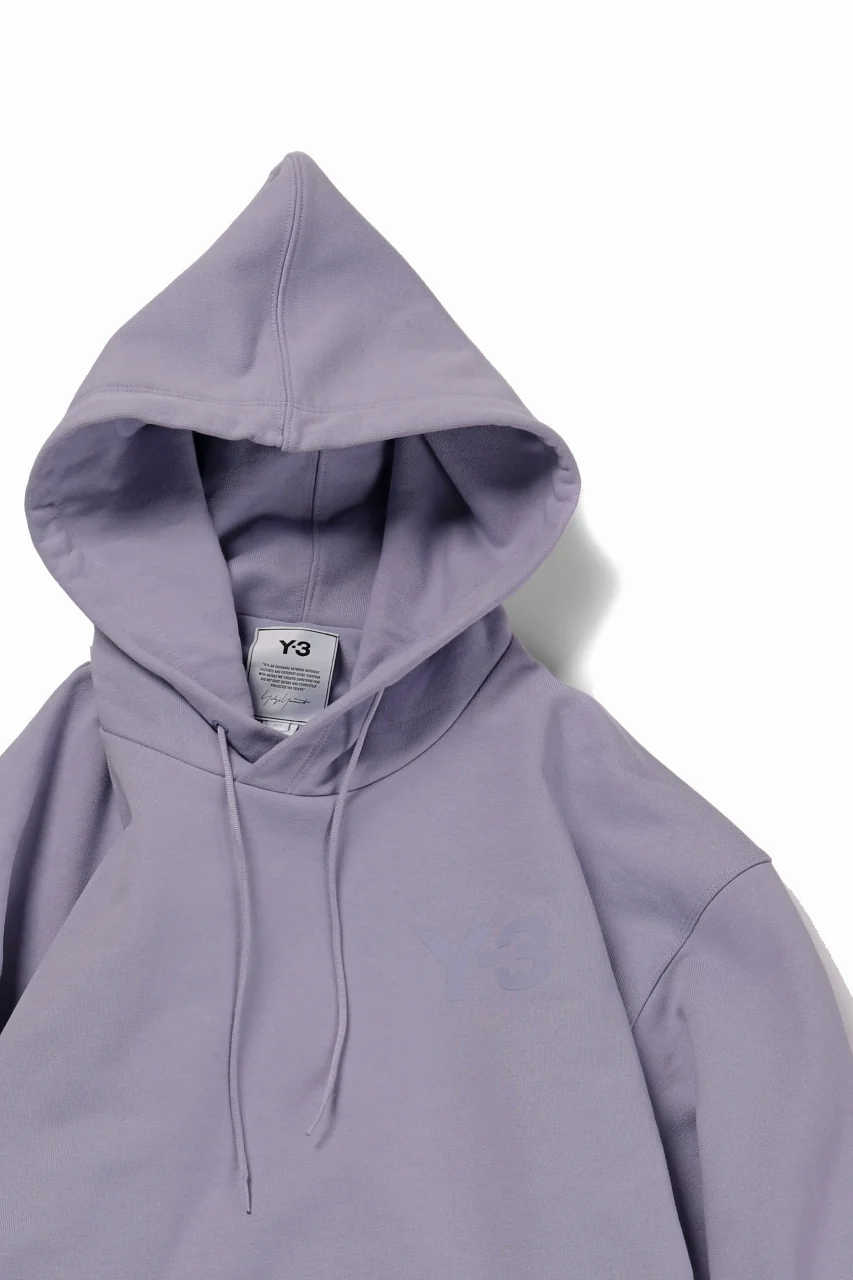 Y-3 Yohji Yamamoto CLASSIC CHEST LOGO HOODIE PARKA / FRENCH TERRY (ESPOIR) - Image 42