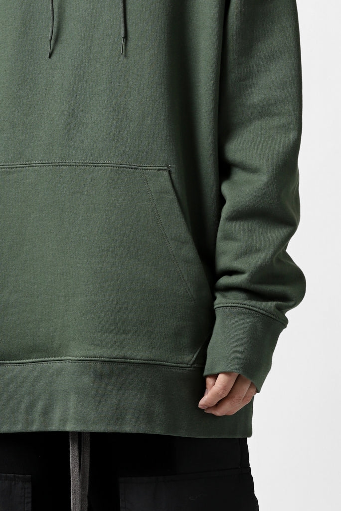 Y-3 Yohji Yamamoto CLASSIC CHEST LOGO HOODIE PARKA / FRENCH TERRY (GREEN) - Image 29