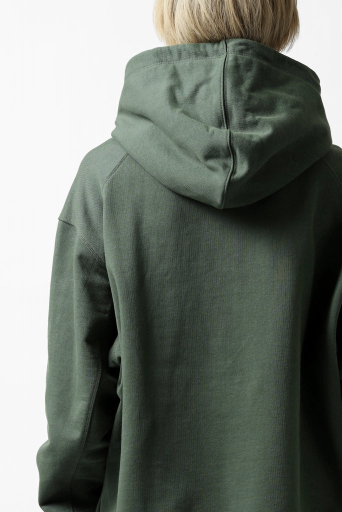 Y-3 Yohji Yamamoto CLASSIC CHEST LOGO HOODIE PARKA / FRENCH TERRY (GREEN) - Image 32