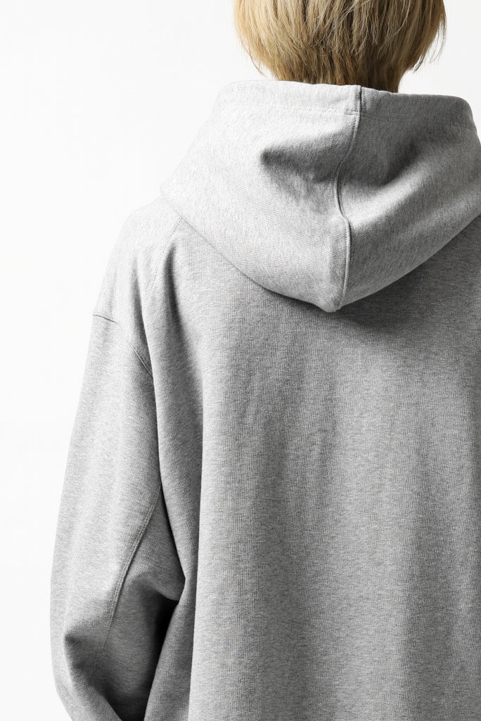 Y-3 Yohji Yamamoto CLASSIC CHEST LOGO HOODIE PARKA / FRENCH TERRY (GREY) - Image 31