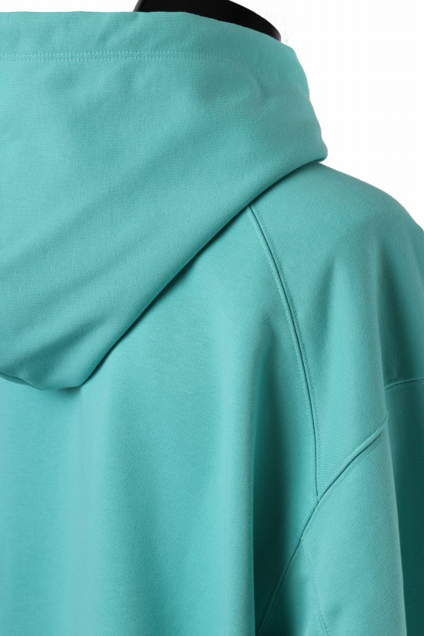 Y-3 Yohji Yamamoto CLASSIC CHEST LOGO LOOSE HOODIE / FRENCH TERRY (ACID MINT) - Image 10