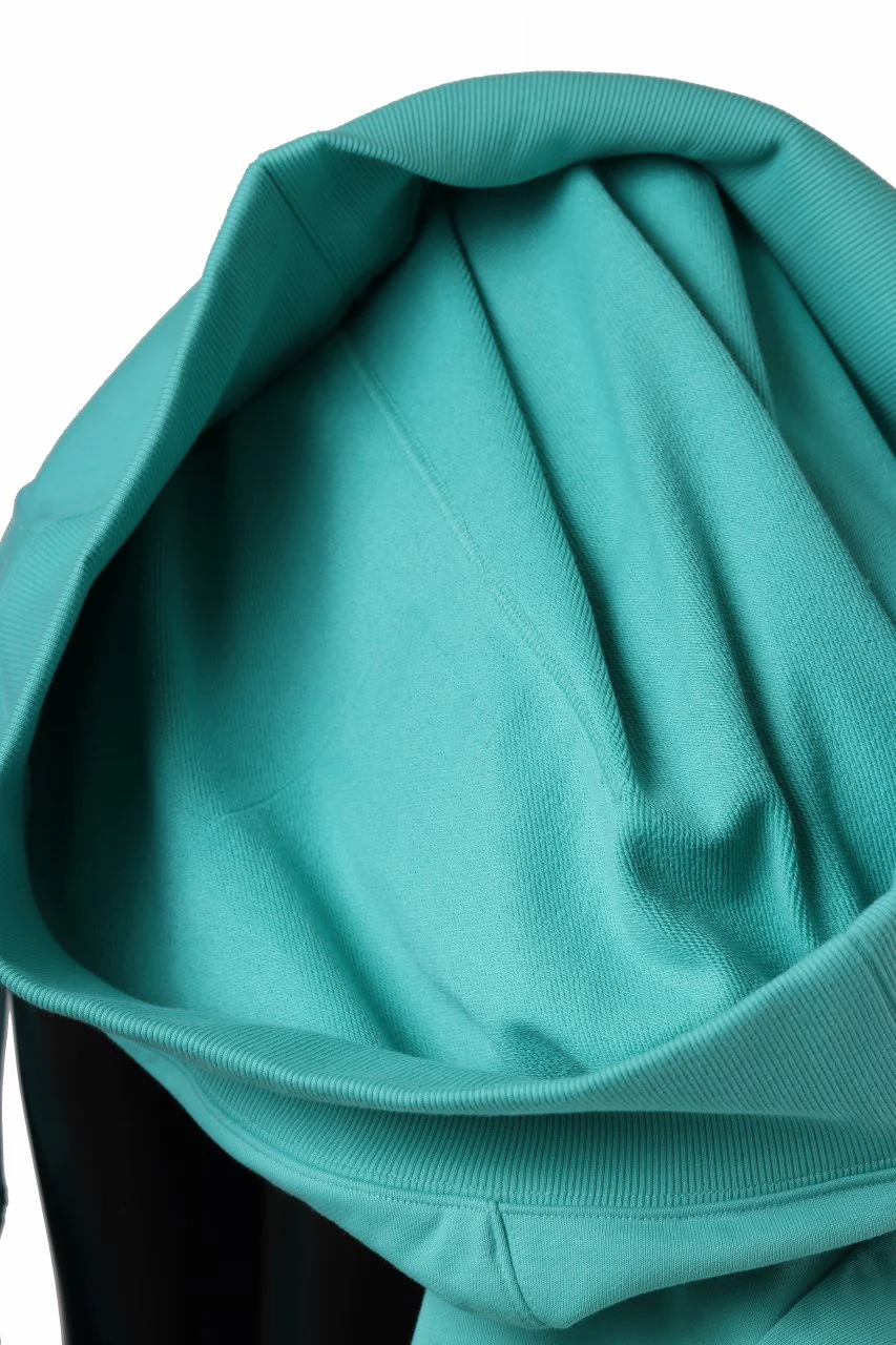 Y-3 Yohji Yamamoto CLASSIC CHEST LOGO LOOSE HOODIE / FRENCH TERRY (ACID MINT) - Image 11