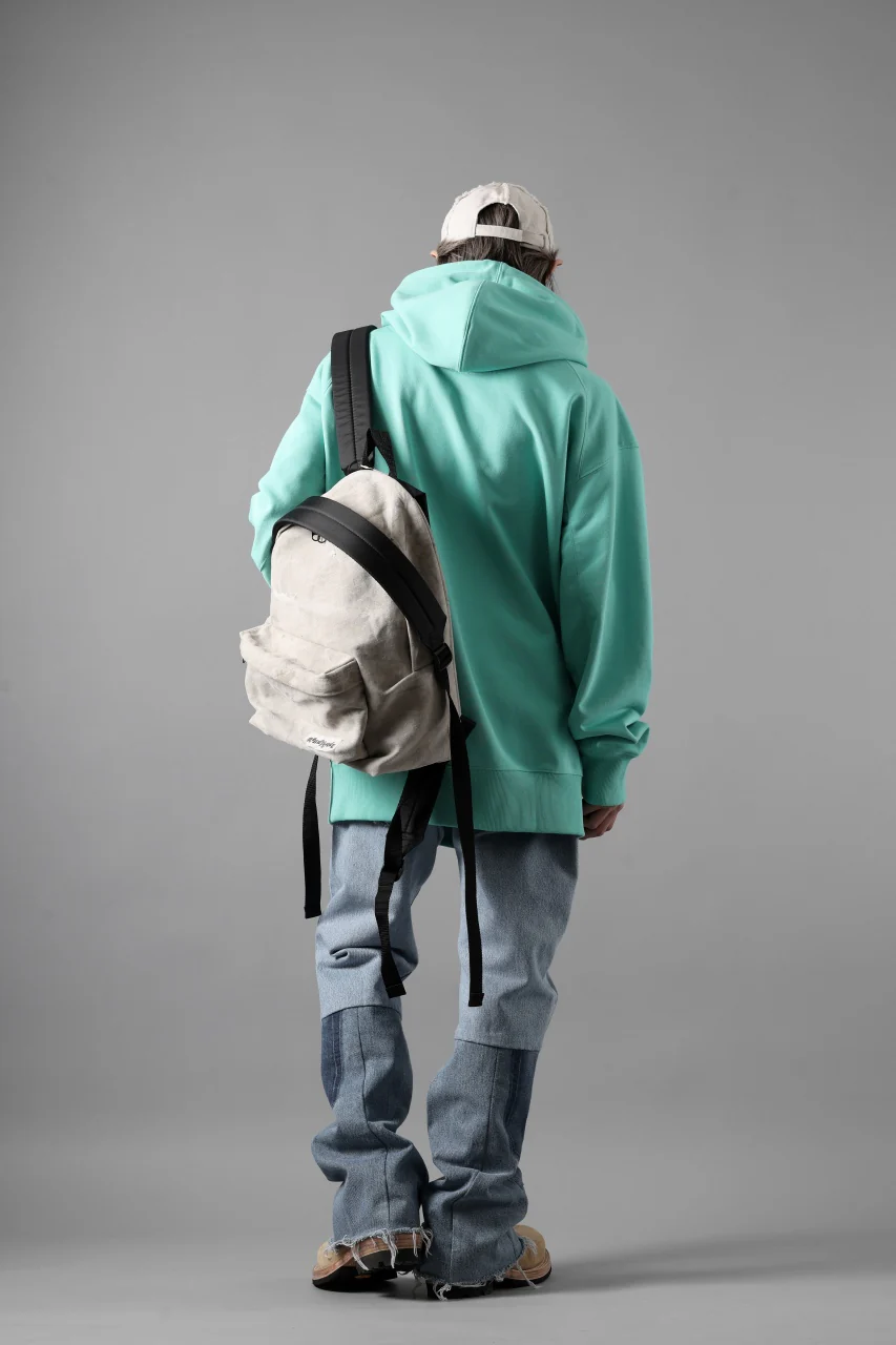 Y-3 Yohji Yamamoto CLASSIC CHEST LOGO LOOSE HOODIE / FRENCH TERRY (ACID MINT) - Image 15