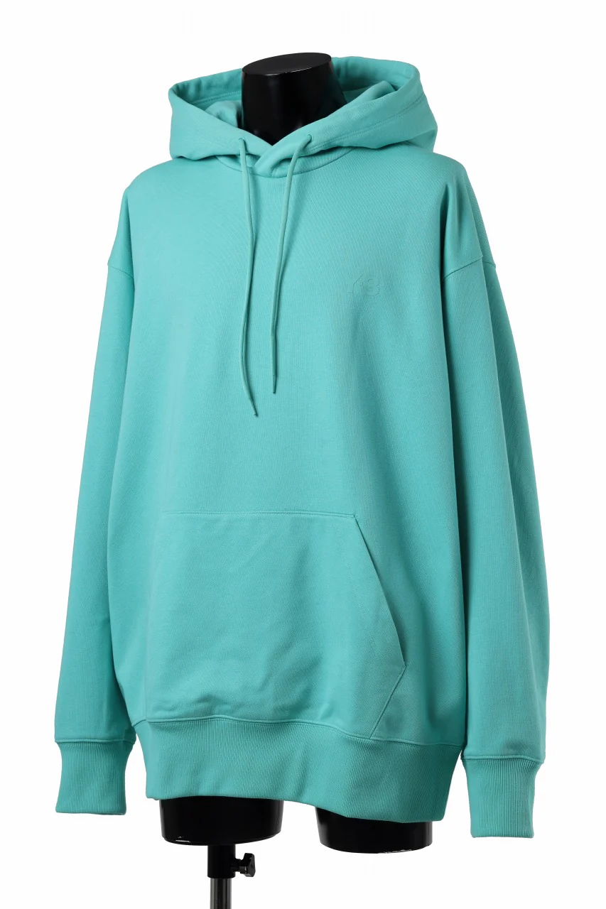 Y-3 Yohji Yamamoto CLASSIC CHEST LOGO LOOSE HOODIE / FRENCH TERRY (ACID MINT) - Image 2