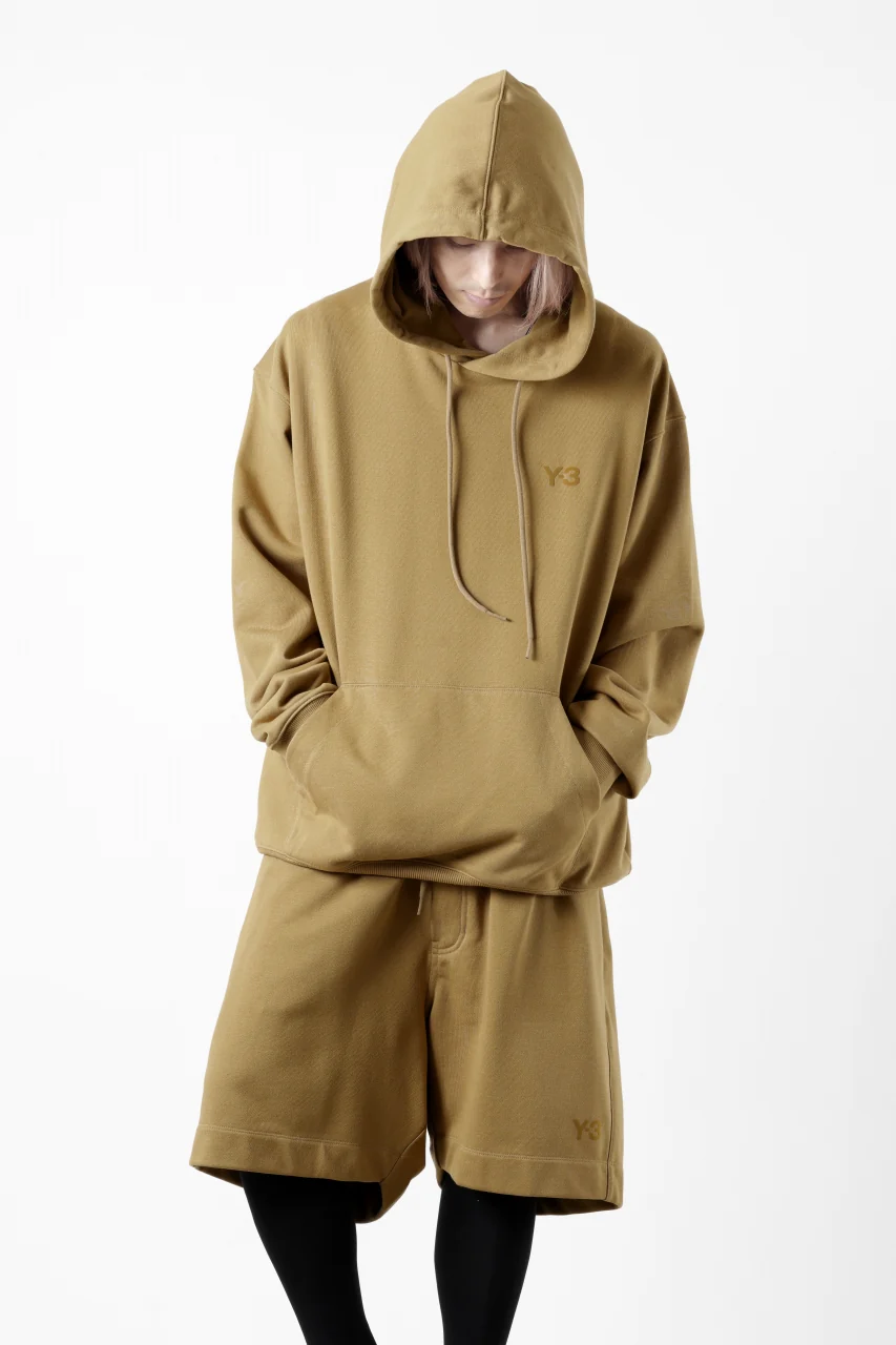 Y-3 Yohji Yamamoto CLASSIC CHEST LOGO LOOSE HOODIE / FRENCH TERRY (MESA) - Image 11
