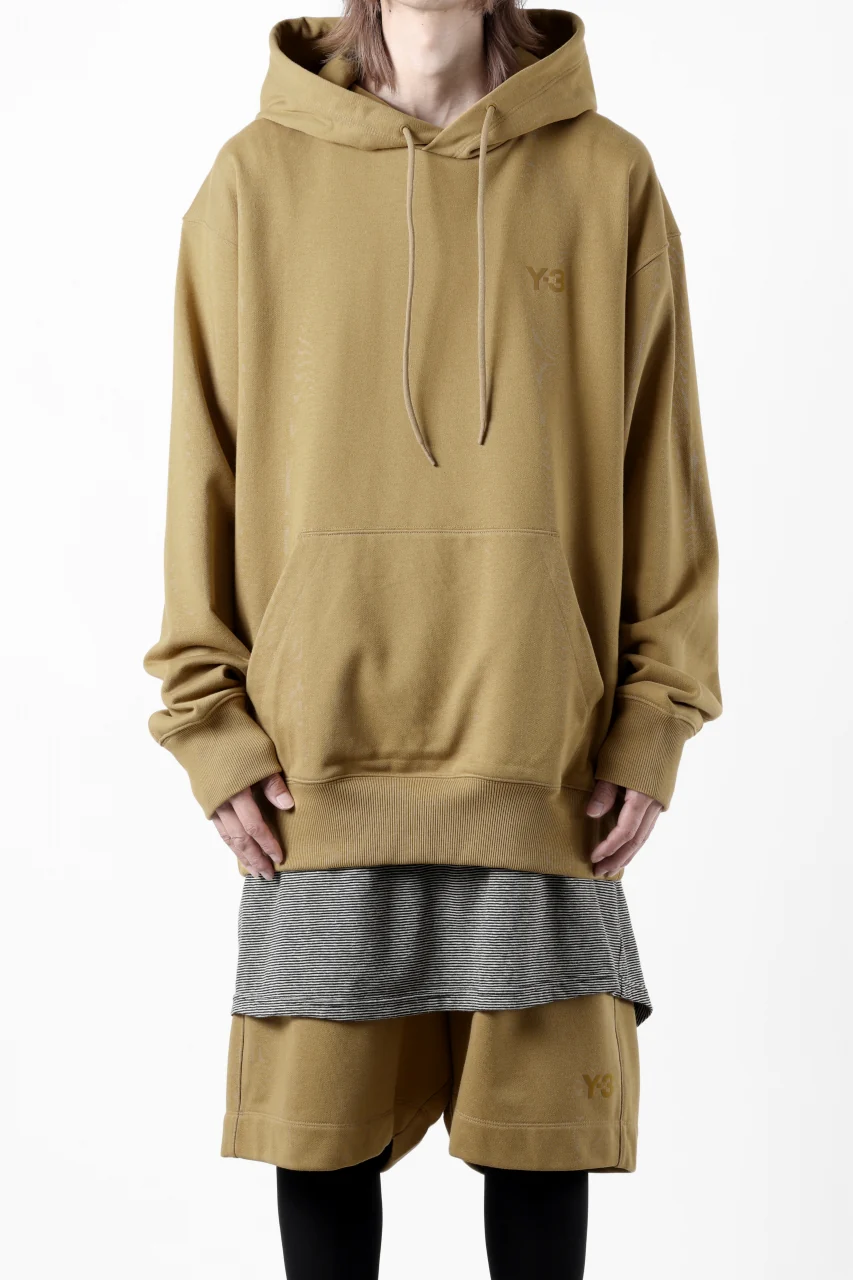 Y-3 Yohji Yamamoto CLASSIC CHEST LOGO LOOSE HOODIE / FRENCH TERRY (MESA) - Image 2