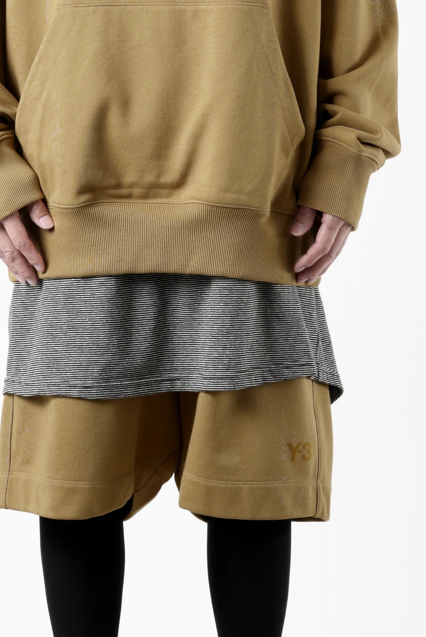 Y-3 Yohji Yamamoto CLASSIC CHEST LOGO LOOSE HOODIE / FRENCH TERRY (MESA) - Image 26