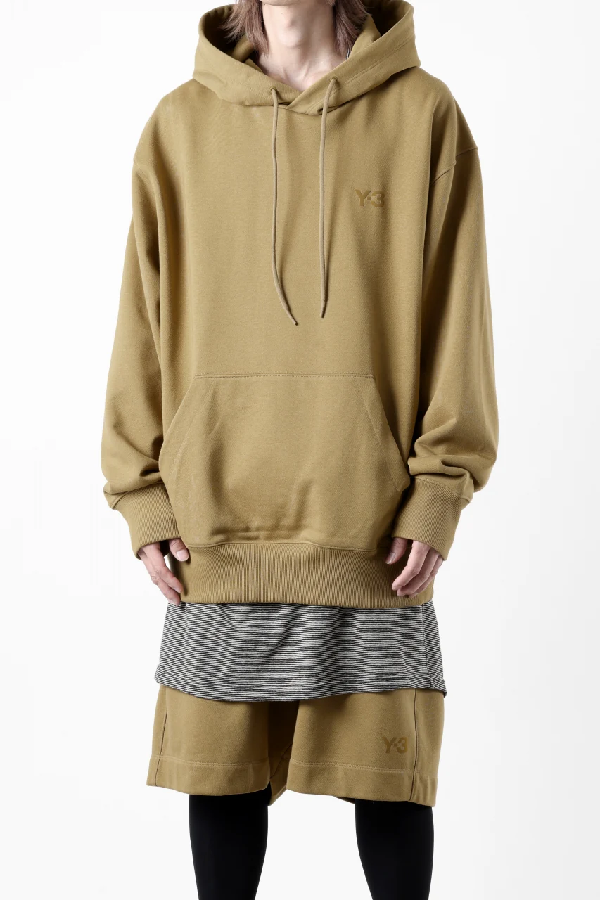 Y-3 Yohji Yamamoto CLASSIC CHEST LOGO LOOSE HOODIE / FRENCH TERRY (MESA) - Image 3