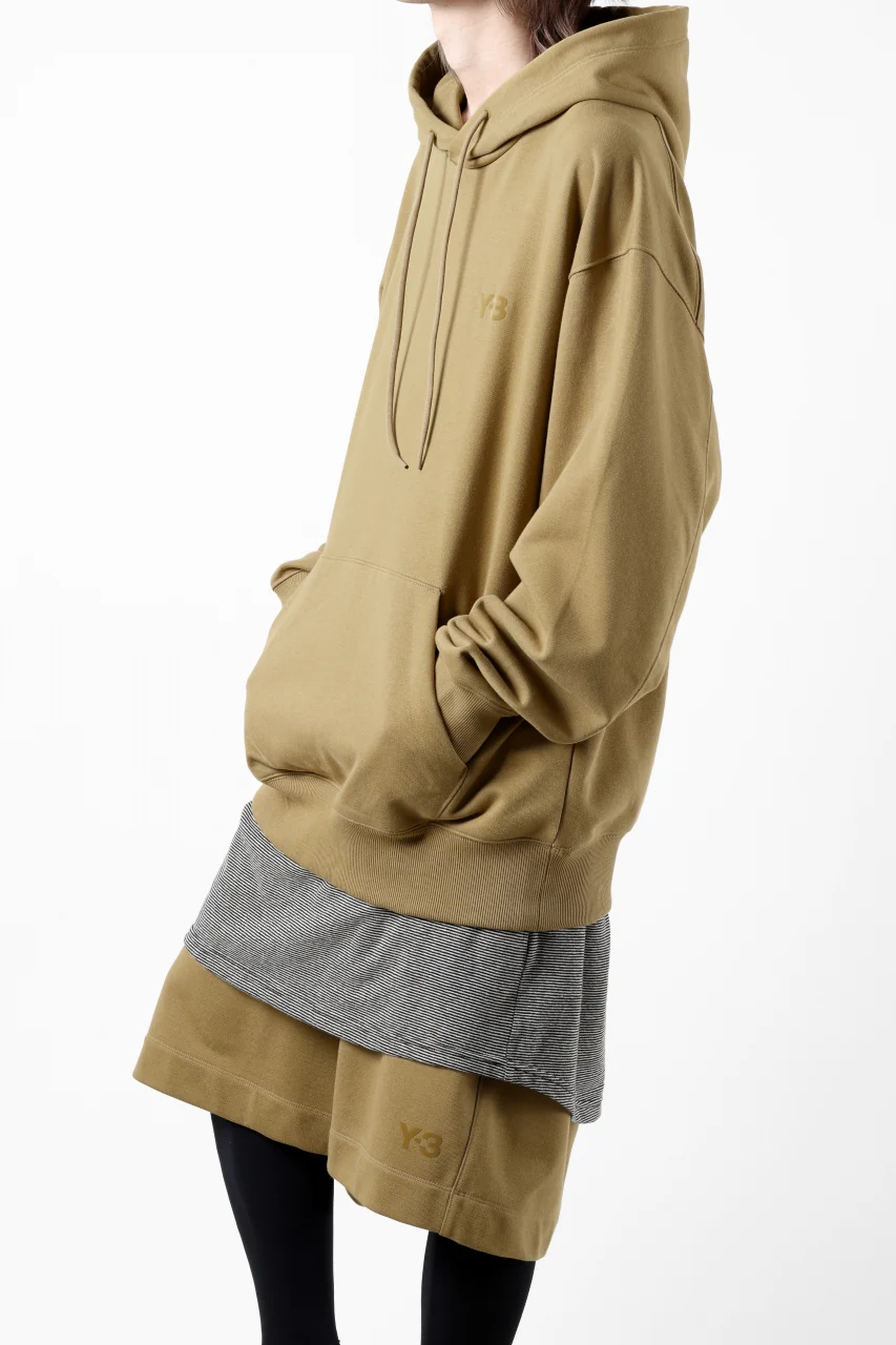 Y-3 Yohji Yamamoto CLASSIC CHEST LOGO LOOSE HOODIE / FRENCH TERRY (MESA) - Image 5