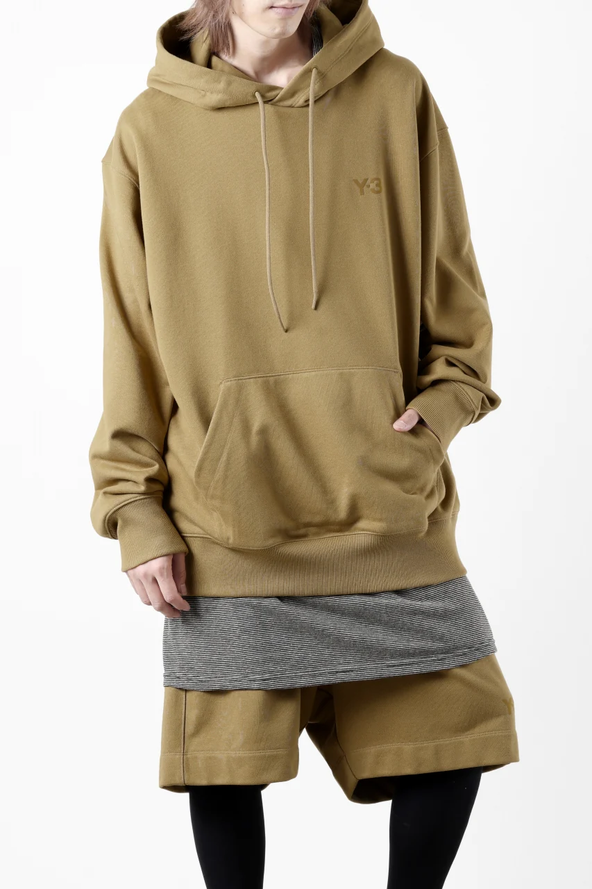 Y-3 Yohji Yamamoto CLASSIC CHEST LOGO LOOSE HOODIE / FRENCH TERRY (MESA) - Image 7