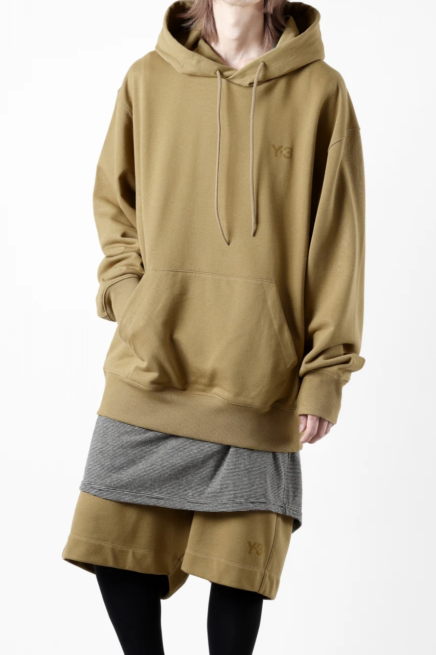 Y-3 Yohji Yamamoto CLASSIC CHEST LOGO LOOSE HOODIE / FRENCH TERRY (MESA) - Image 8