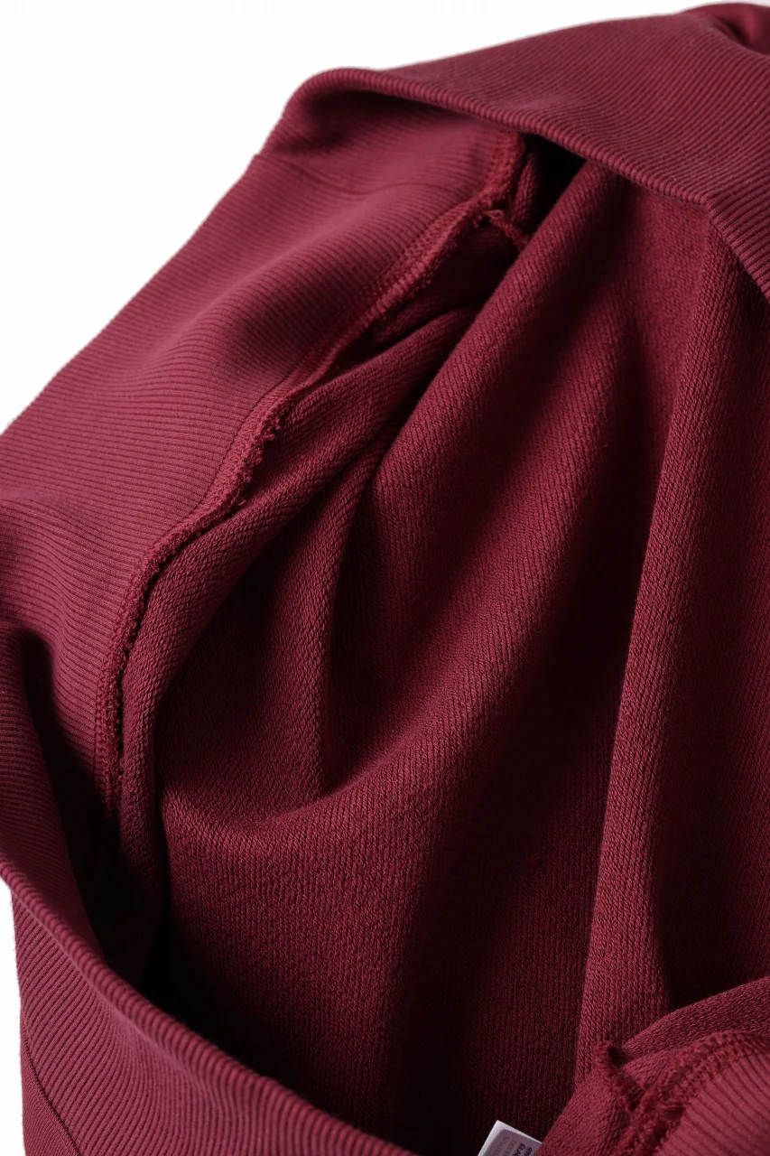 Y-3 Yohji Yamamoto CLASSIC CHEST LOGO LOOSE HOODIE / FRENCH TERRY (SHADOW RED) - Image 9