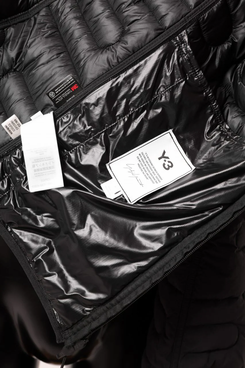 Y-3 Yohji Yamamoto CLASSIC LINER BOMBER JACKET (BLACK) - Image 27