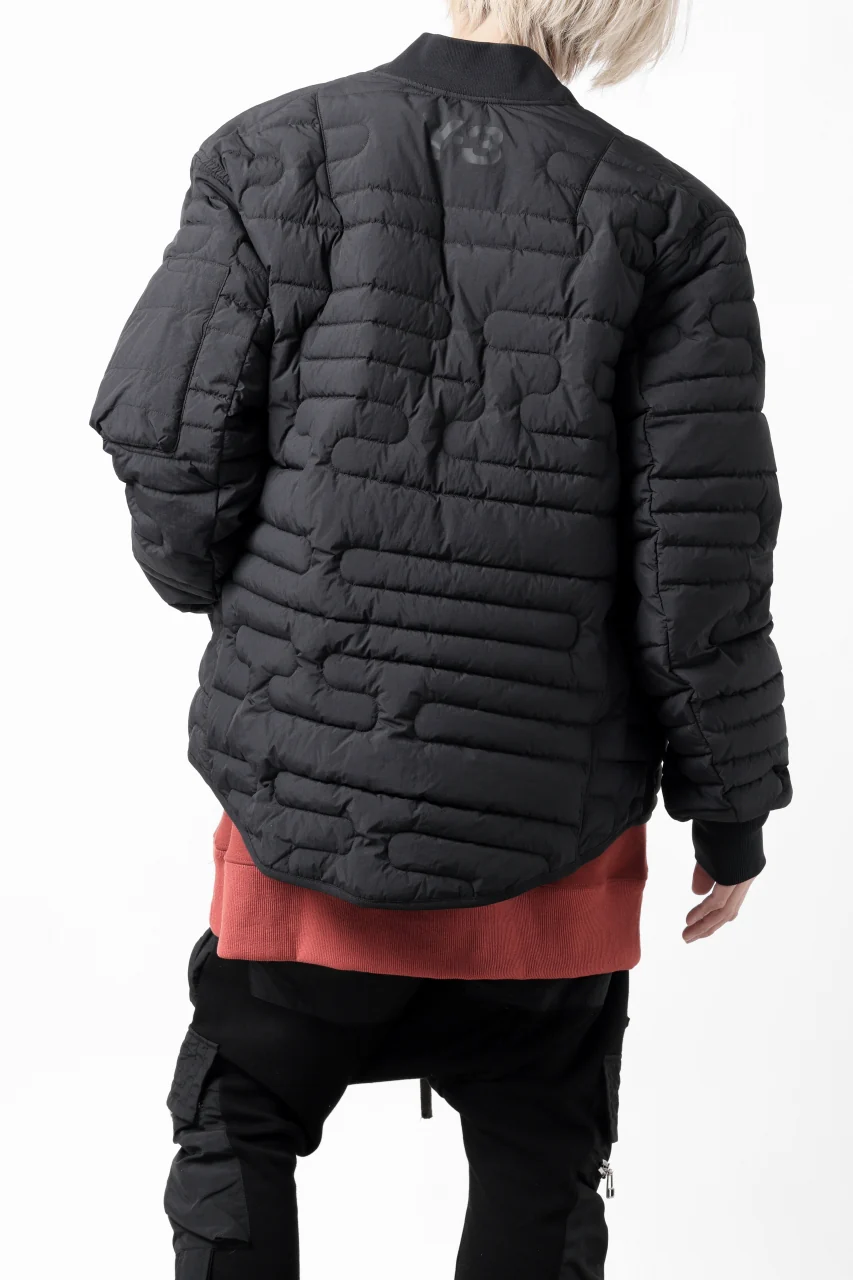 Y-3 Yohji Yamamoto CLASSIC LINER BOMBER JACKET (BLACK) - Image 4