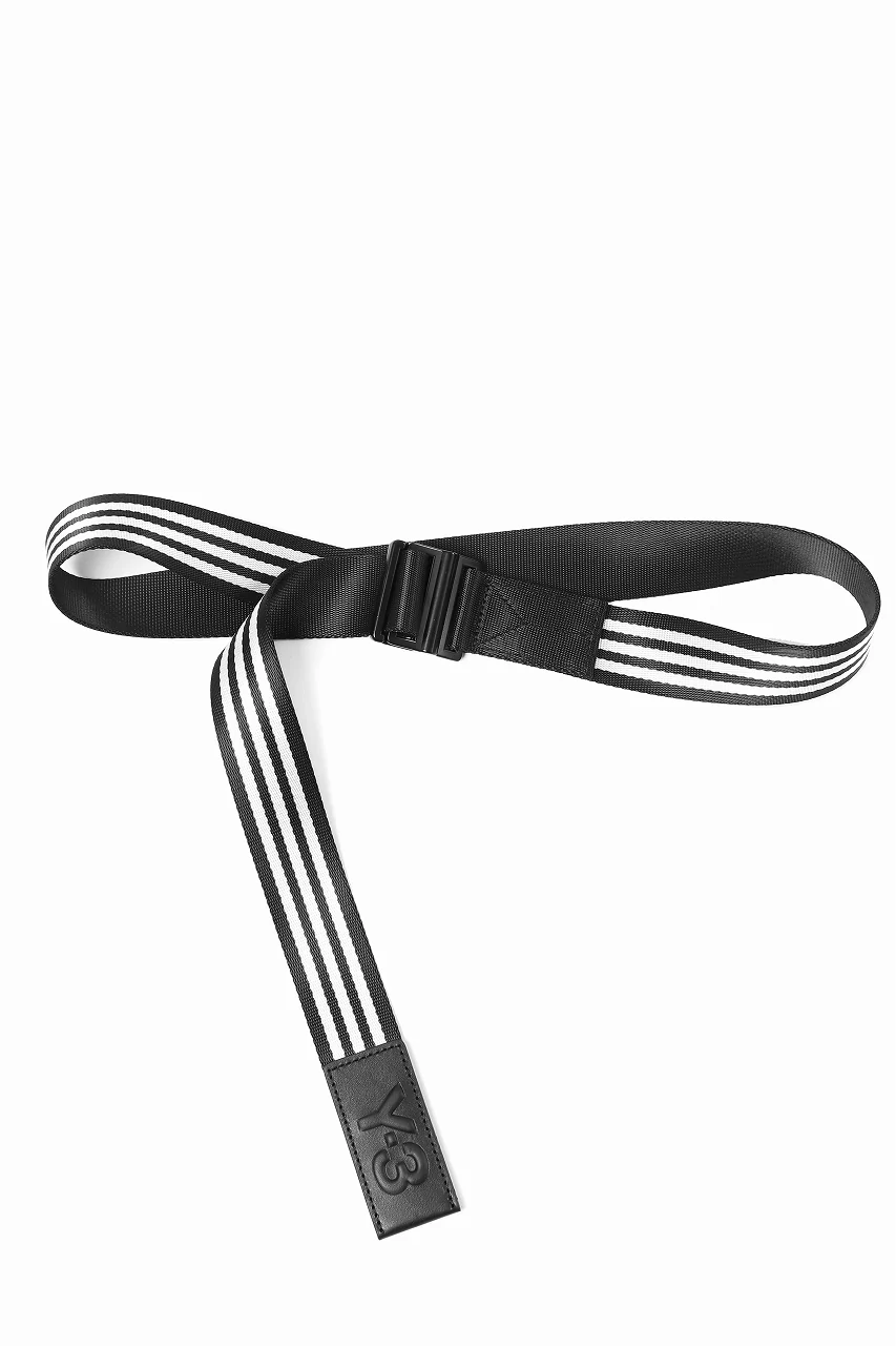 Y-3 Yohji Yamamoto CLASSIC LOGO BELT (BLACK) - Image 2