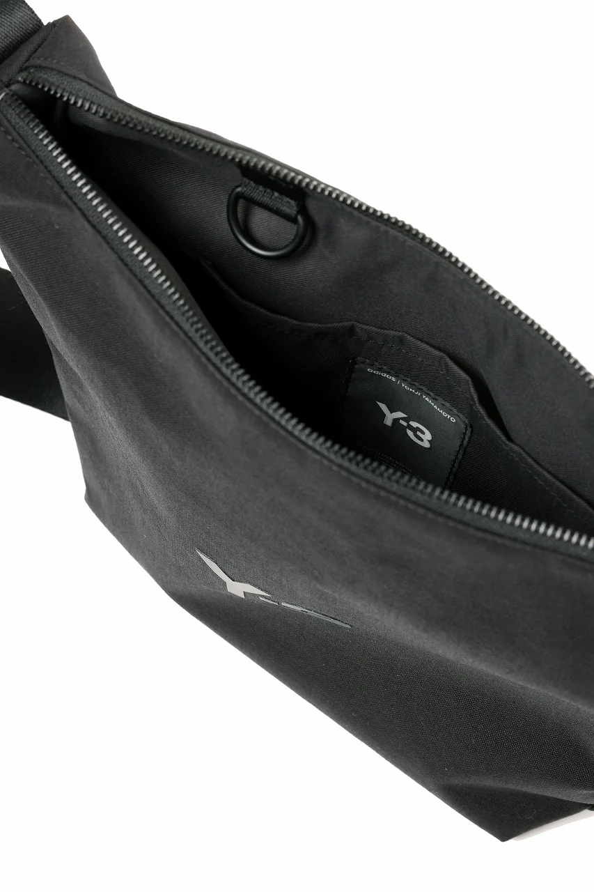 Y-3 Yohji Yamamoto CROSS BODY BAG (BLACK) - Image 10