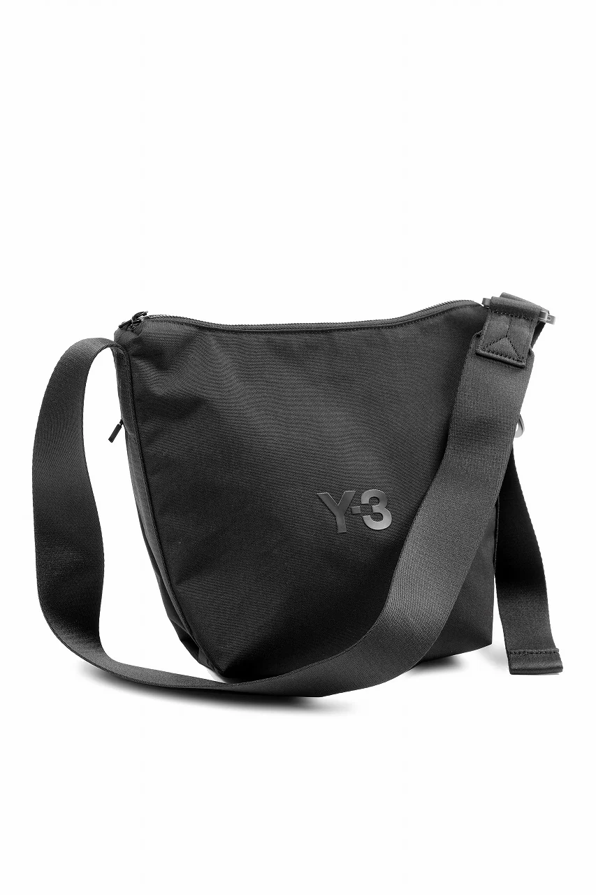Y-3 Yohji Yamamoto CROSS BODY BAG (BLACK) - Image 4