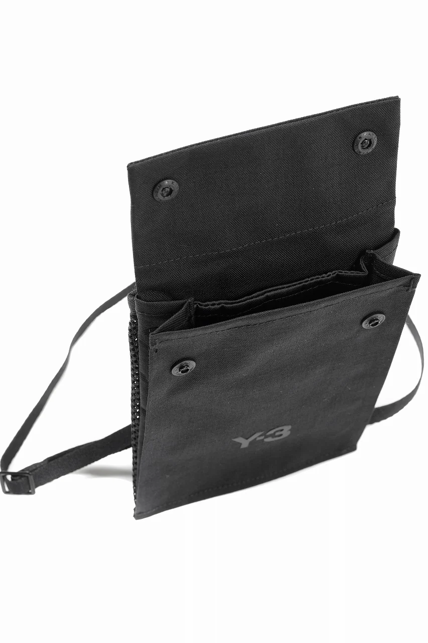 Y-3 Yohji Yamamoto CORDURA® X-BODY POUCH (BLACK) - Image 6