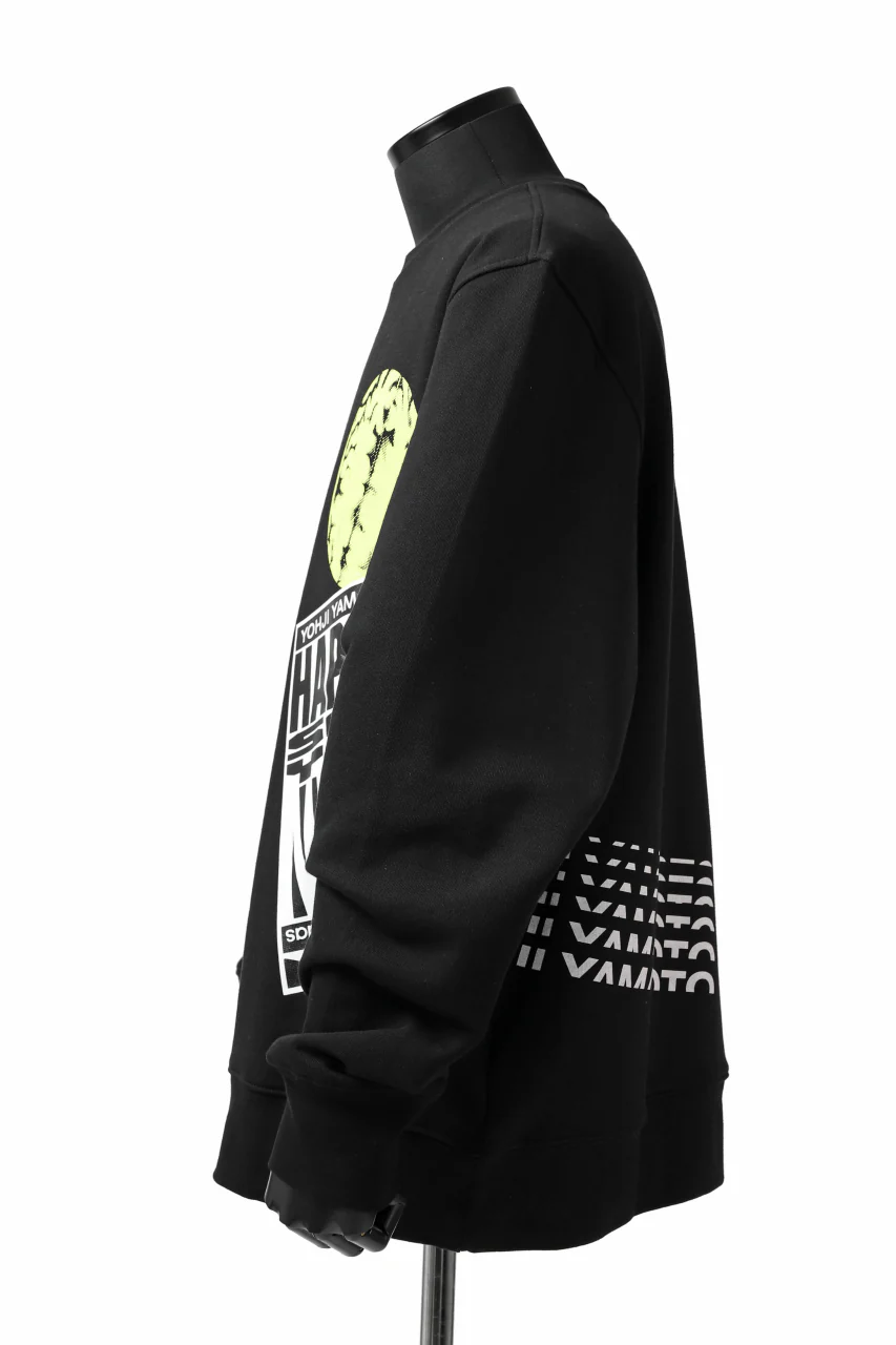 Y-3 Yohji Yamamoto CREW NECK SWEAT SHIRT / FRENCH TERRY (BLACK) - Image 16